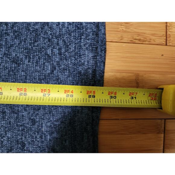 Woolrich Sweater Mens XXL 2XL Blue Fleece Knit Quarter Snap Pullover Pocket Top - Picture 7 of 10